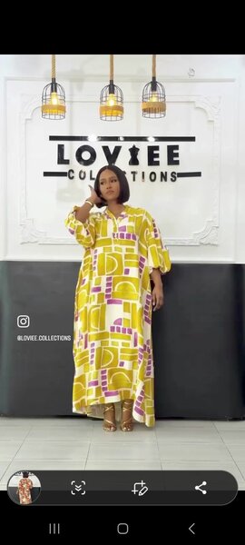 Robe longue ethnique colorée