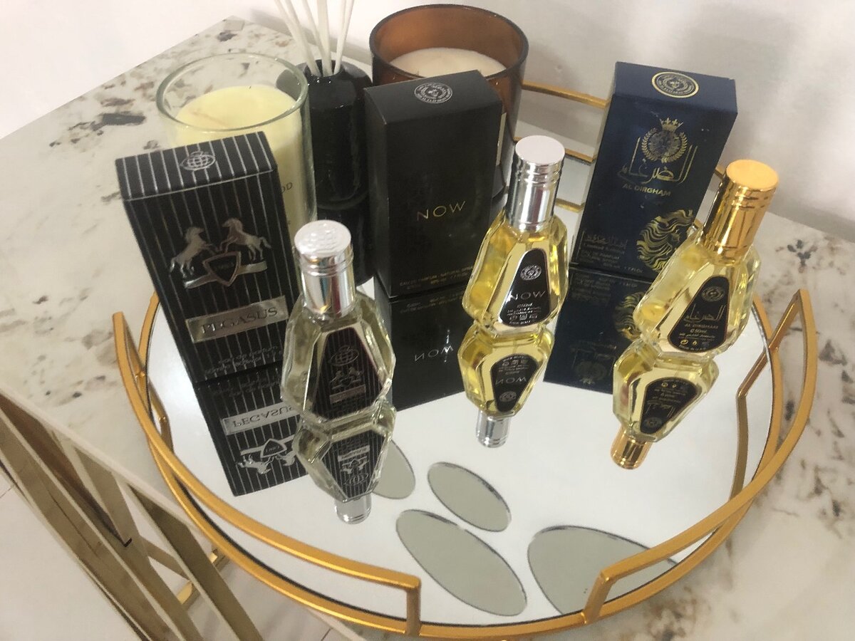 Arabic perfume, Graphic tees and dresses