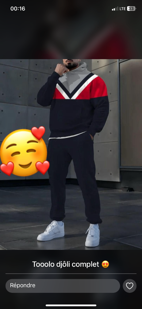 Complet pull homme et femme