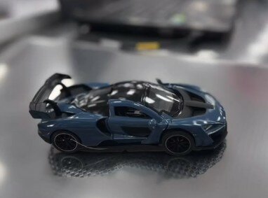 Коллекционная машинка металлическая спорткар синий