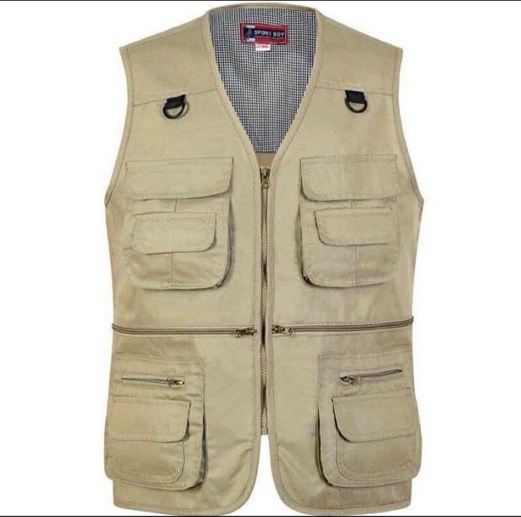 High quality fishermans vest available