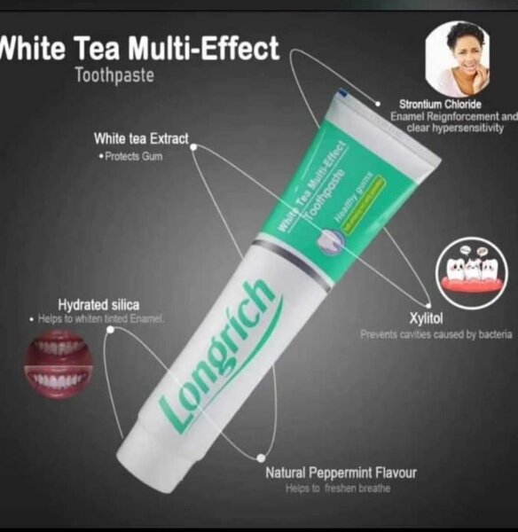 White Tea Multi-Effect Whitening Toothpaste - 200g