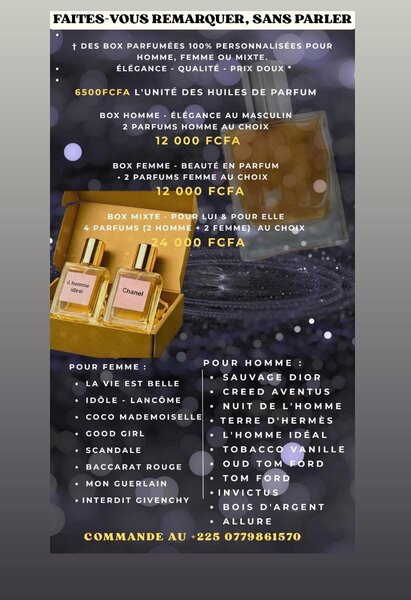 Huile de parfum
