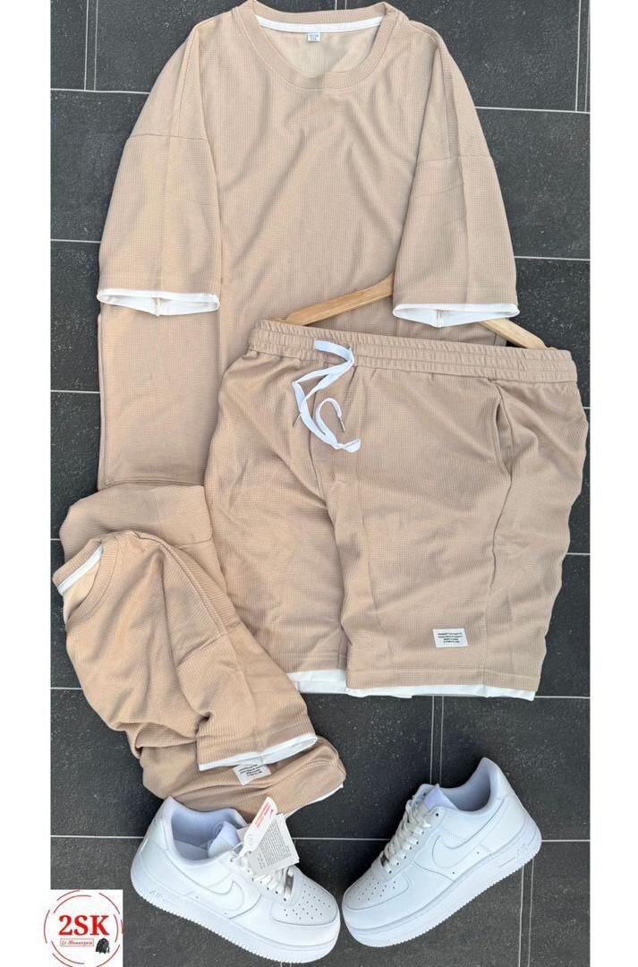 Ensemble décontracté beige