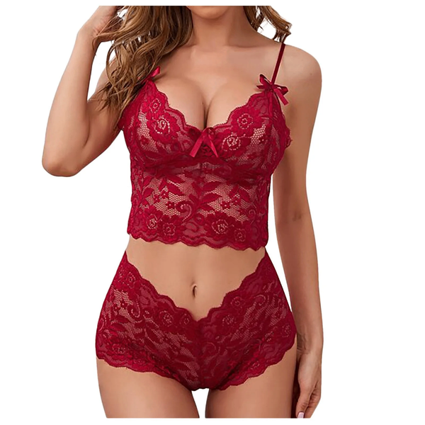 Ensemble lingerie dentelle femme