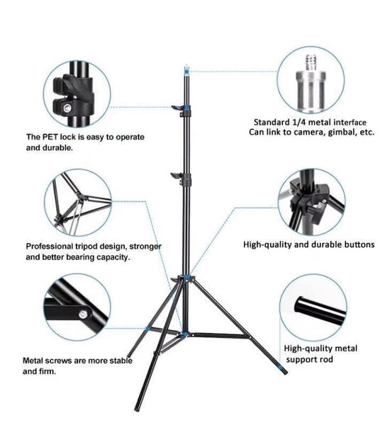 Trépied de téléphone 2Metre