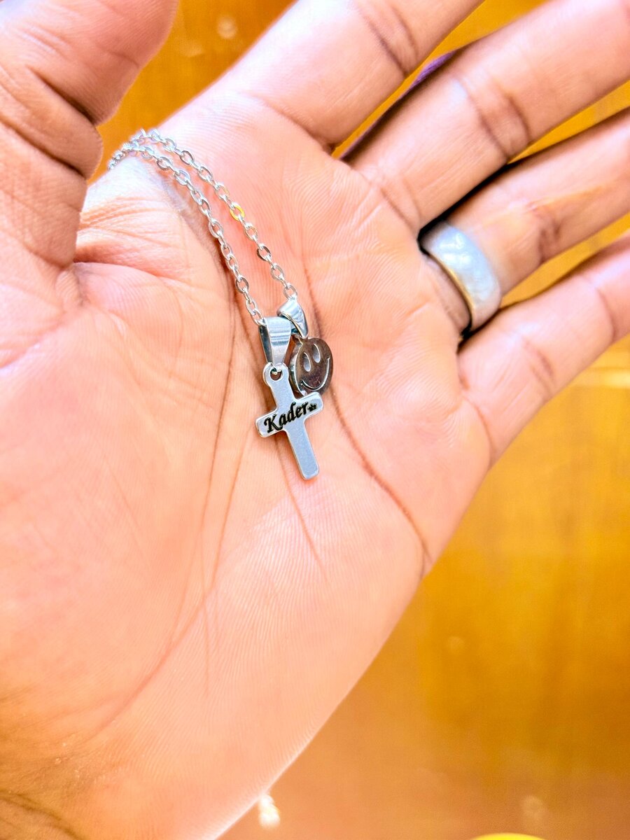 Collier Pendentif Croix