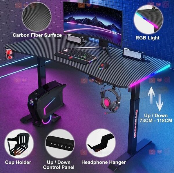 RGB ELECTRIC HEIGHT ADJUSTABLE TABLE