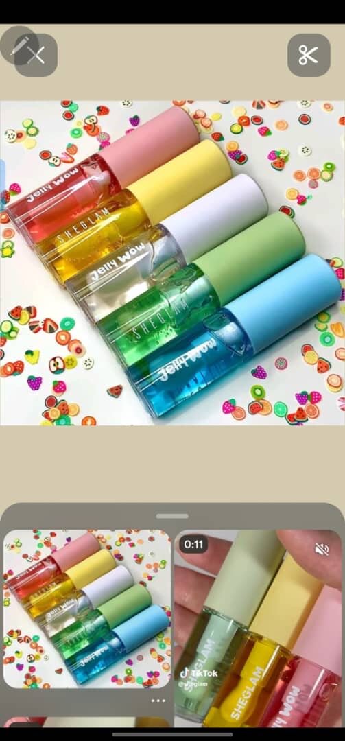 Gloss à lèvres hydratant coloré