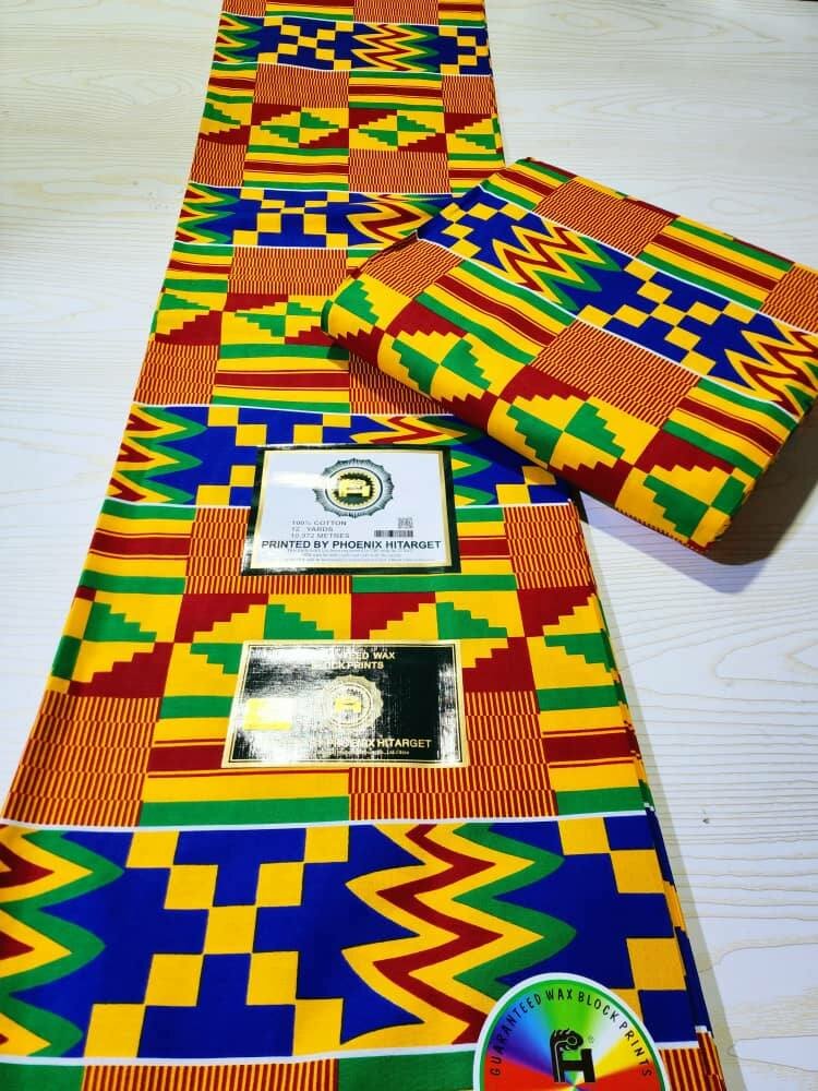 Quality Target Kente Fabric