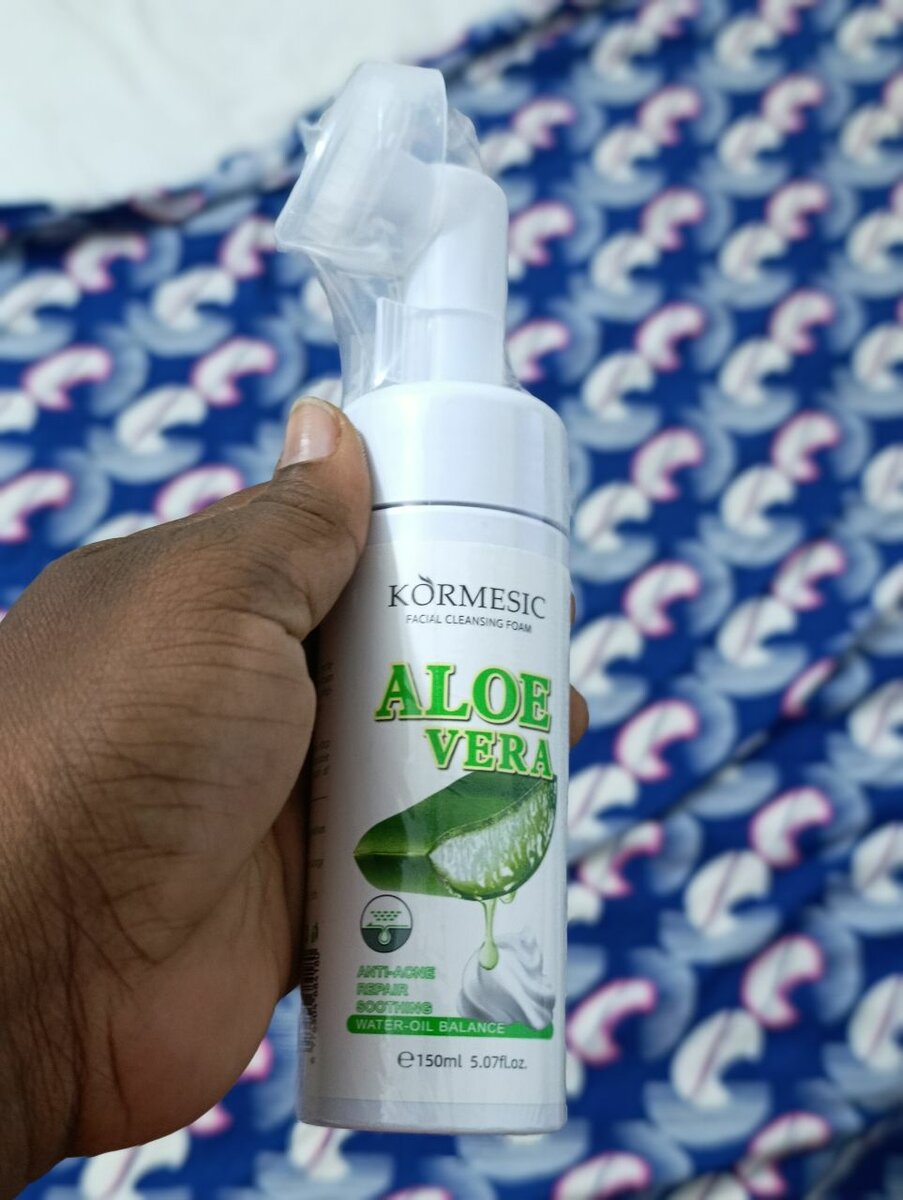 Mousse nettoyante visage