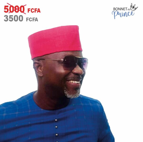 Bonnet rouge élégante