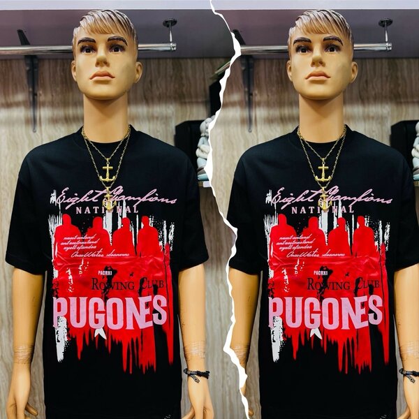 T-shirt à imprimé tendance