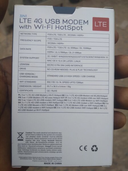 Modem (universal modem)