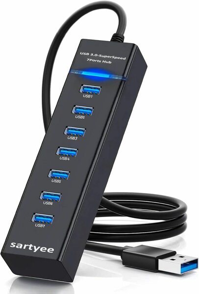 Hub USB 3.0 7 Ports Sartyee