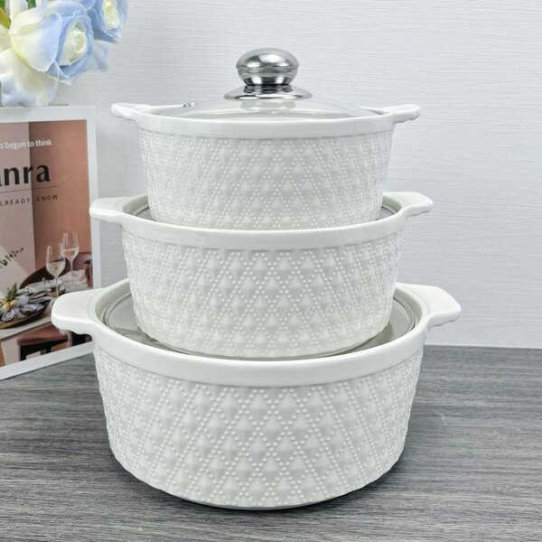 Set de casseroles en céramique