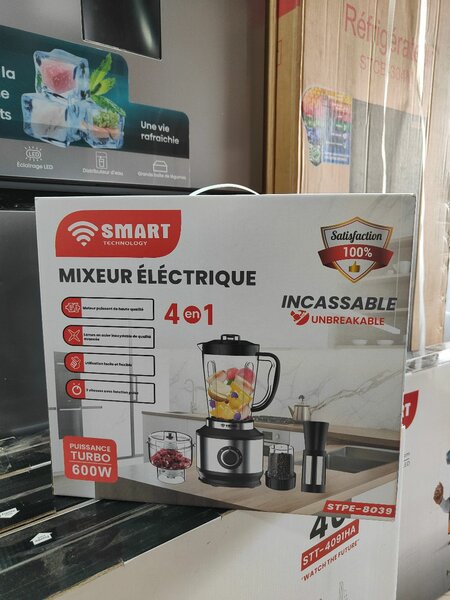 Mixeur Électrique 4-en-1 600W