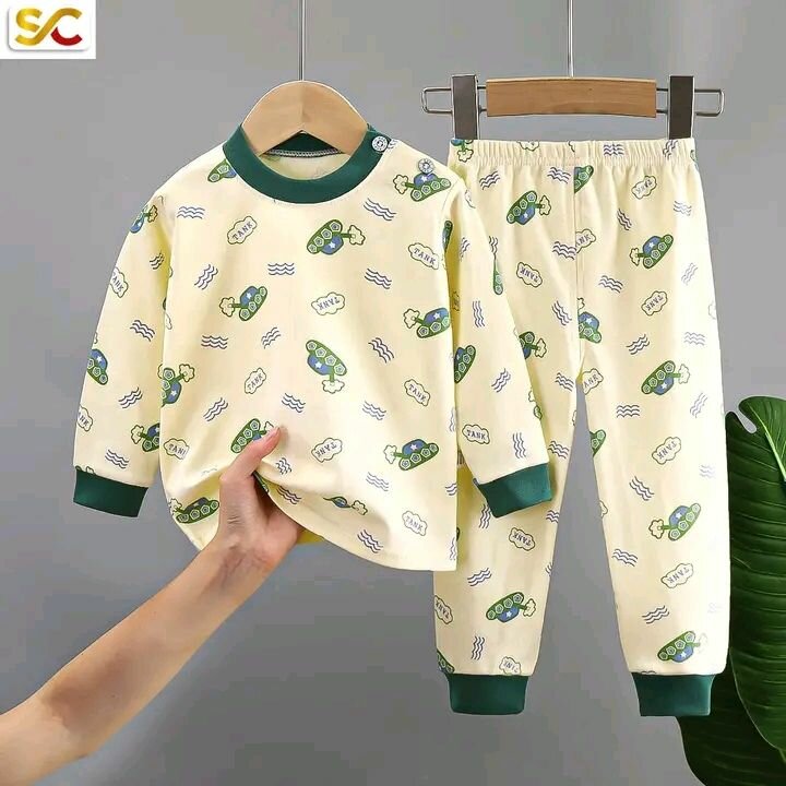 Pyjamas enfants motifs colorés