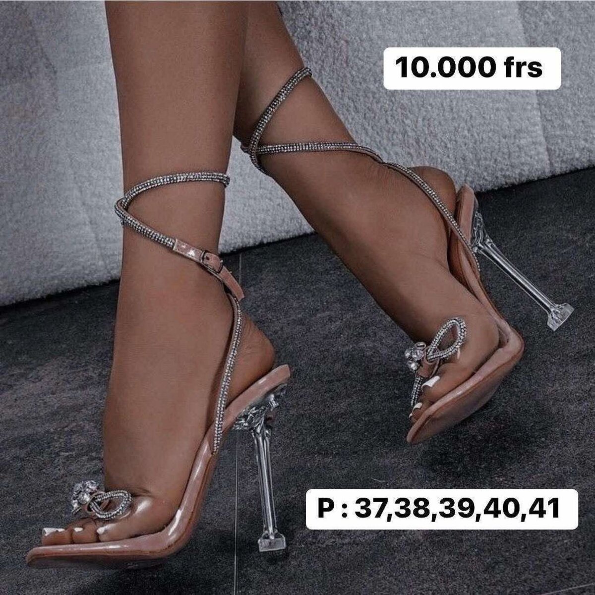 Sandales à talons pour femmes