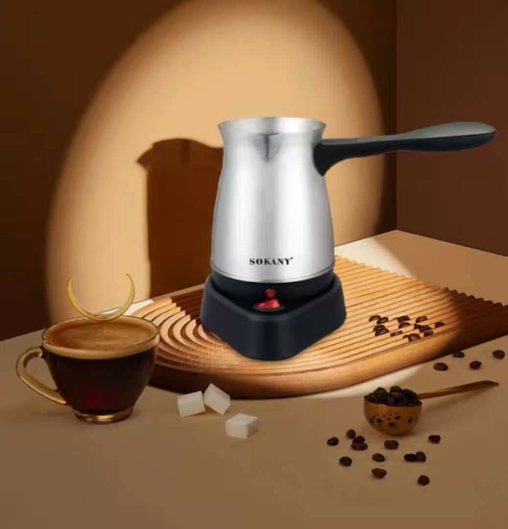 Cafetière portable turque électrique pour la maison et burea