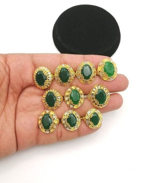 Gold plated rings
