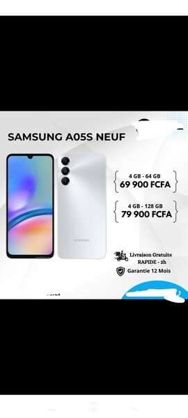 Samsung A05s Neuf - Smartphone
