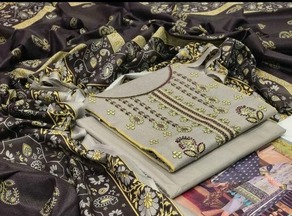 Cotton 3 Peace Suit