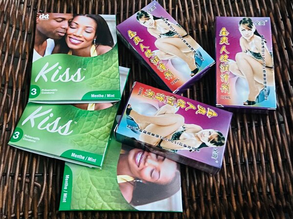 Préservatif +lubrifiant mentho