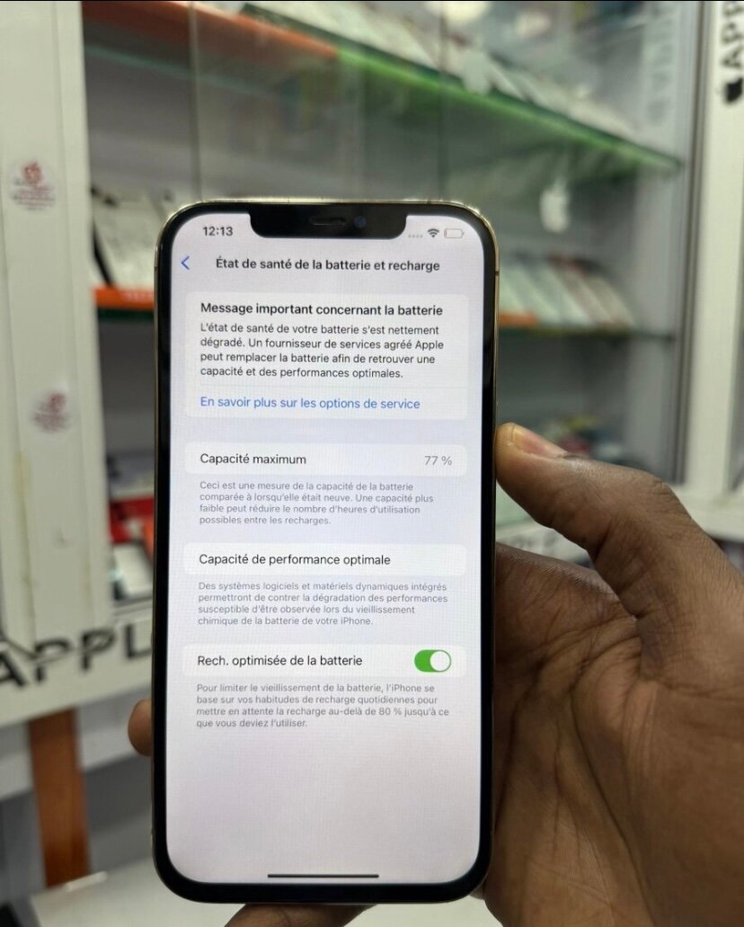 iPhone 12 Pro Max Blanc