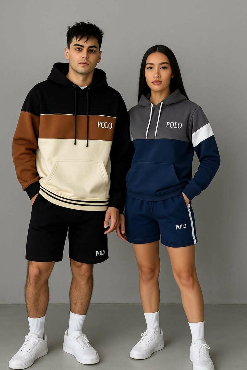 Ensemble de Sweatshirts et Shorts Unisexe