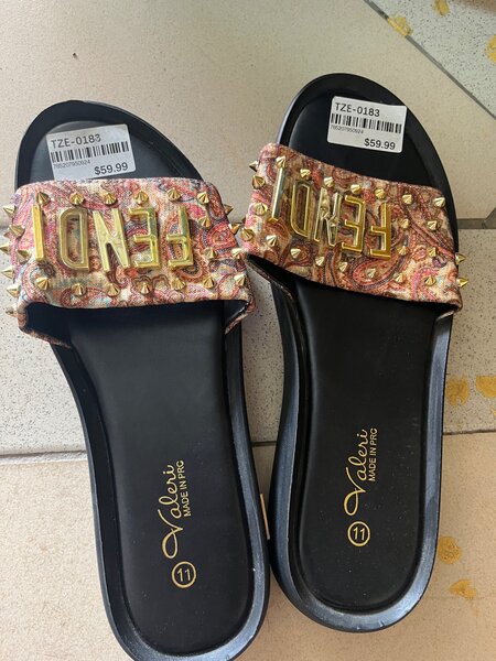 Quality down slipper