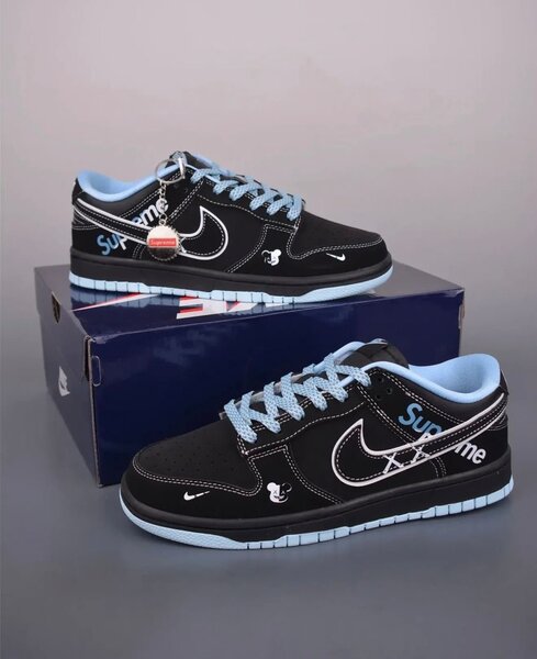 Baskets noires tendance