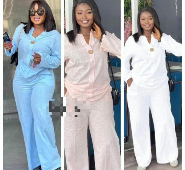 Ensemble élégant en lin