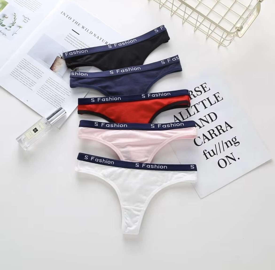Cotton thongs
