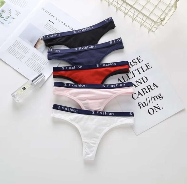 Cotton thongs