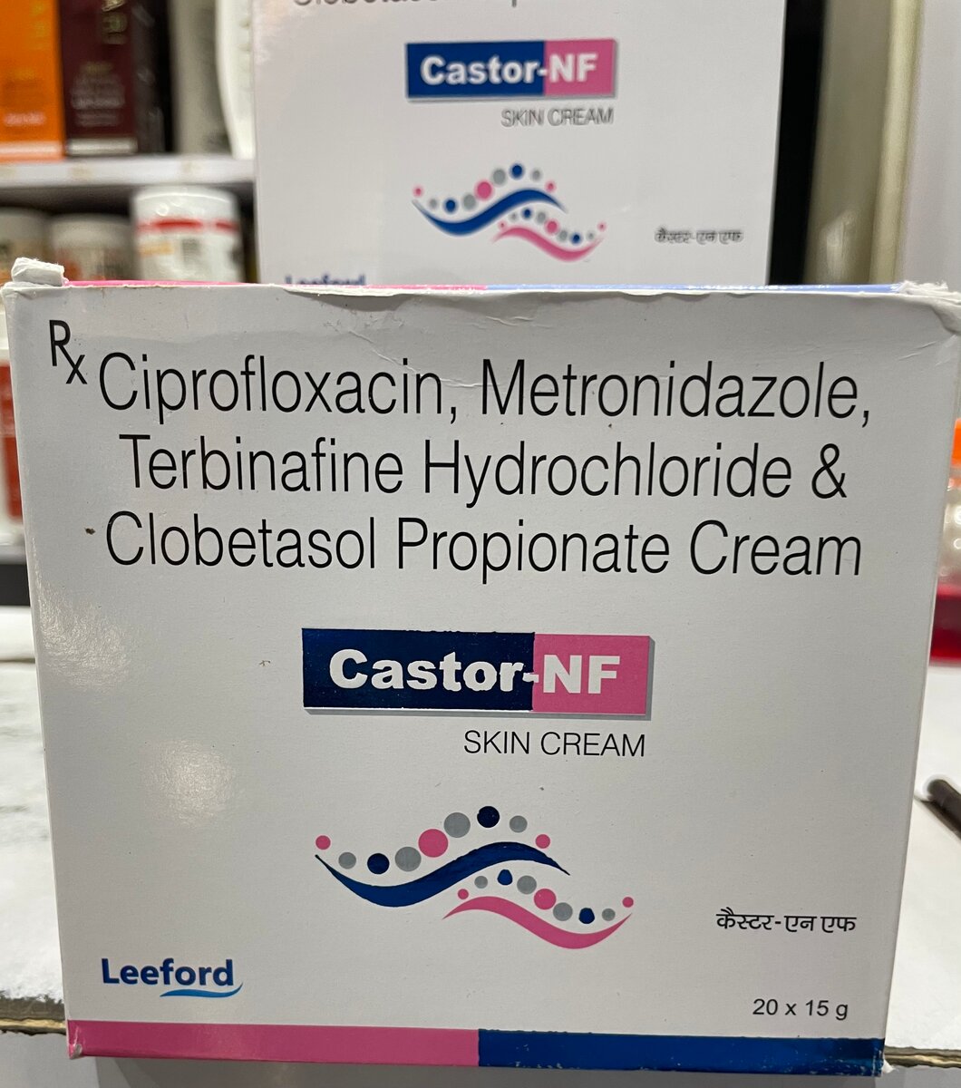 CRÈME ANTIBIOTIQUE CASTOR NF