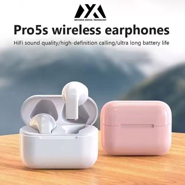 Écouteurs Sans fil Rose pro5s