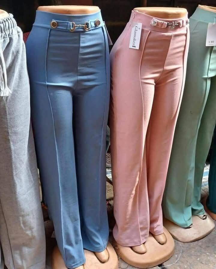 Pantalon évasé femme élégant