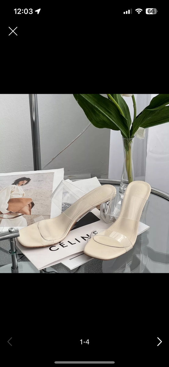 Мюли на каблуке под ZARA