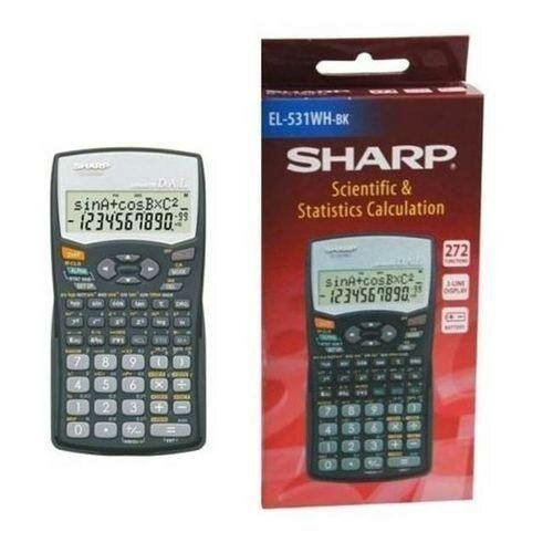 Calculatrice scientifique Sharp EL-531WH
