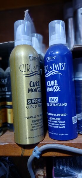 Ebin Curl & Twist Mousse