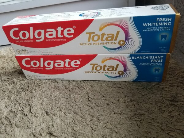 Dentifrice Colgate Total Whitening