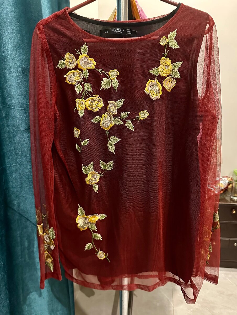 Women net shirt