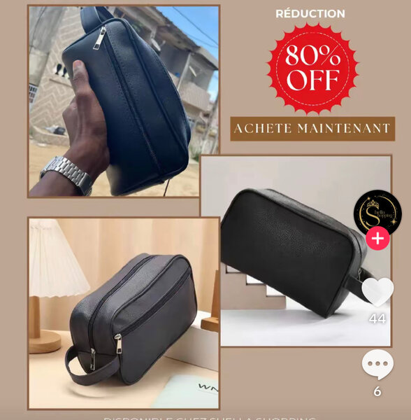 Trousse de Toilette Élégante