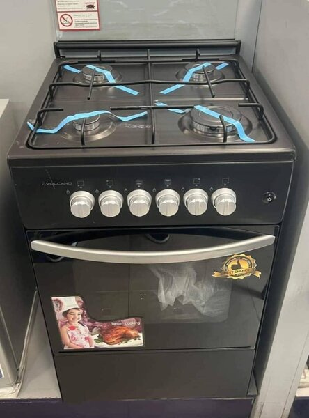 Volcano 50x50 oven and grill - Black/silver