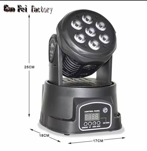 Projecteur LED à tête mobile