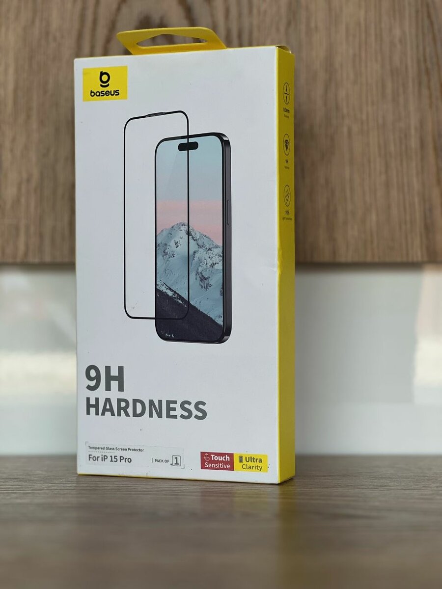 Baseus HD Tempered Glass for Iphone 15 Pro