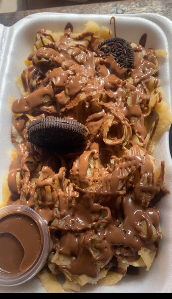 Crêpes  au Chocolat avec Oreo