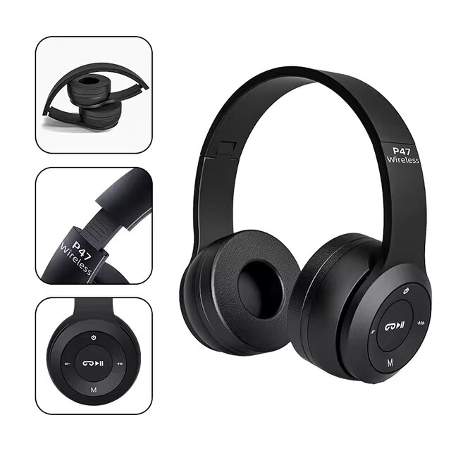 P47 wireless headset