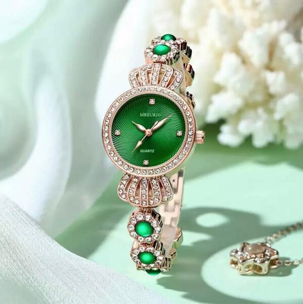 green ladies watch